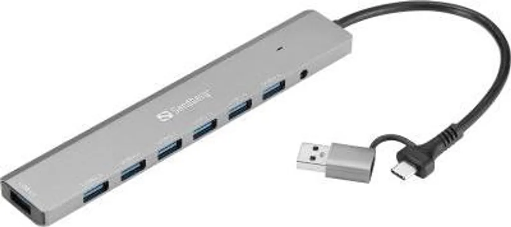 Adaptateur Sandberg 136-66 pour Connecter Périphériques USB sur Laptop