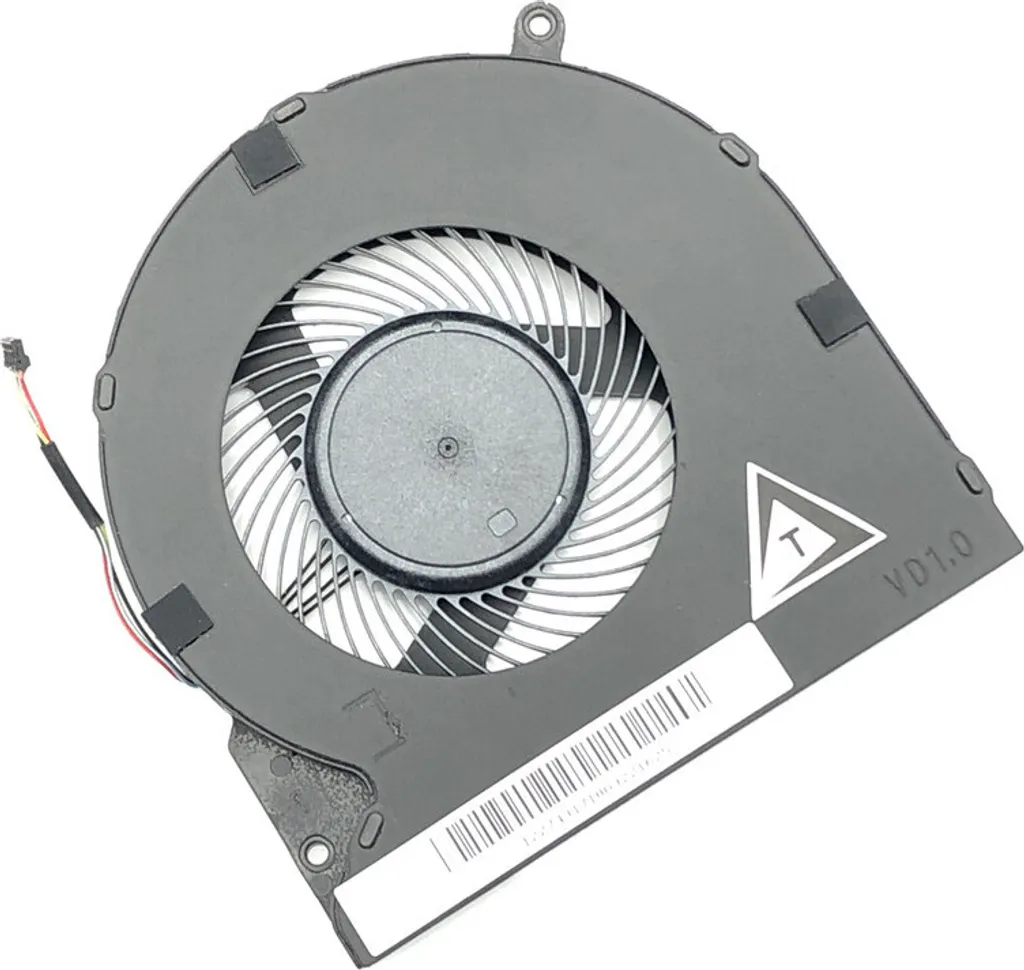 Ventola Di Raffreddamento Per CPU Laptop | 5V 4Pin | Compatibile ASUS TUF FX505DU/FX505DY/FX505GT/FX505DD | Ricambio In Lega Di Alluminio - 3
