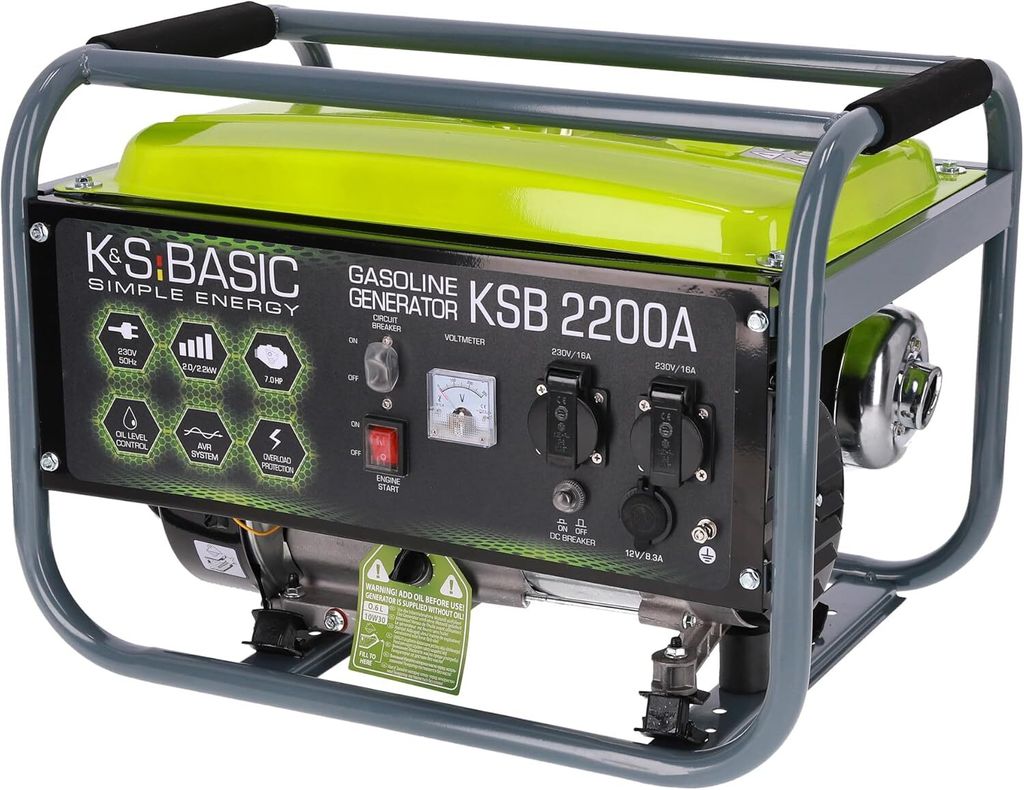 KS BASIC 2200A Stromerzeuger Strom generator Benzin Produktbild