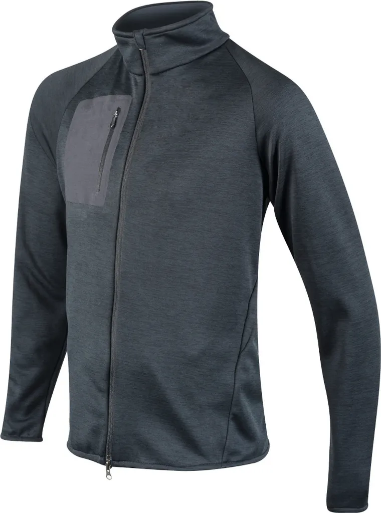 Veste protection ski/VTT Komperdell Full Zip Sweater Noir/Bleu XS