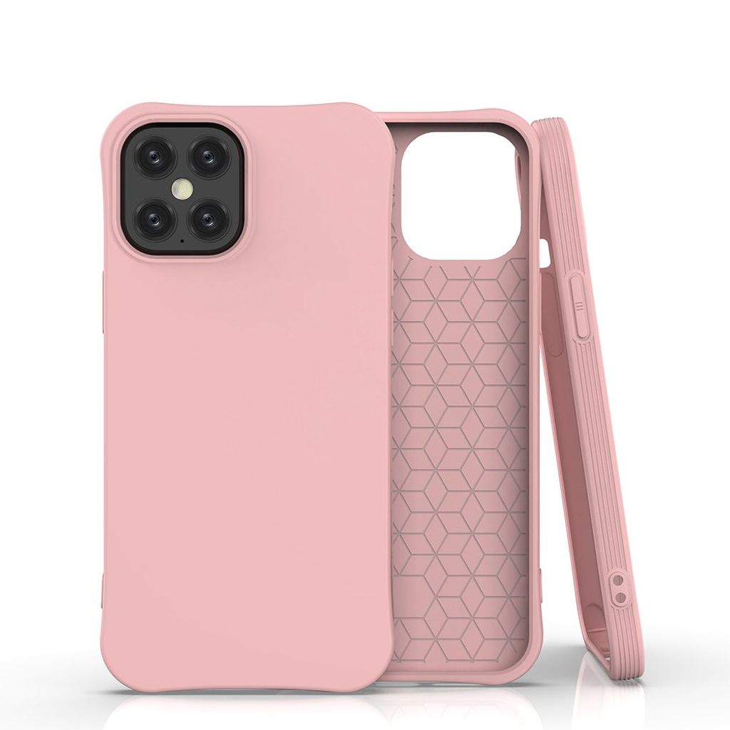 starfix Silikon-Hülle Color Case für Apple iPhone 12 Pro Max rosa
