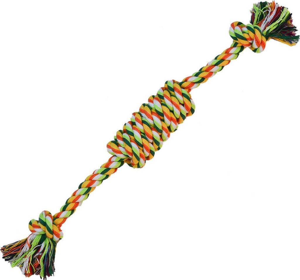 1 Hundespielzeug aus Baumwolle Seilspielzeug Welpenspielzeug Hundebedarf Variantenwahl, Größe:Variante 1 | 30 x 3.5 x 3.5 cm