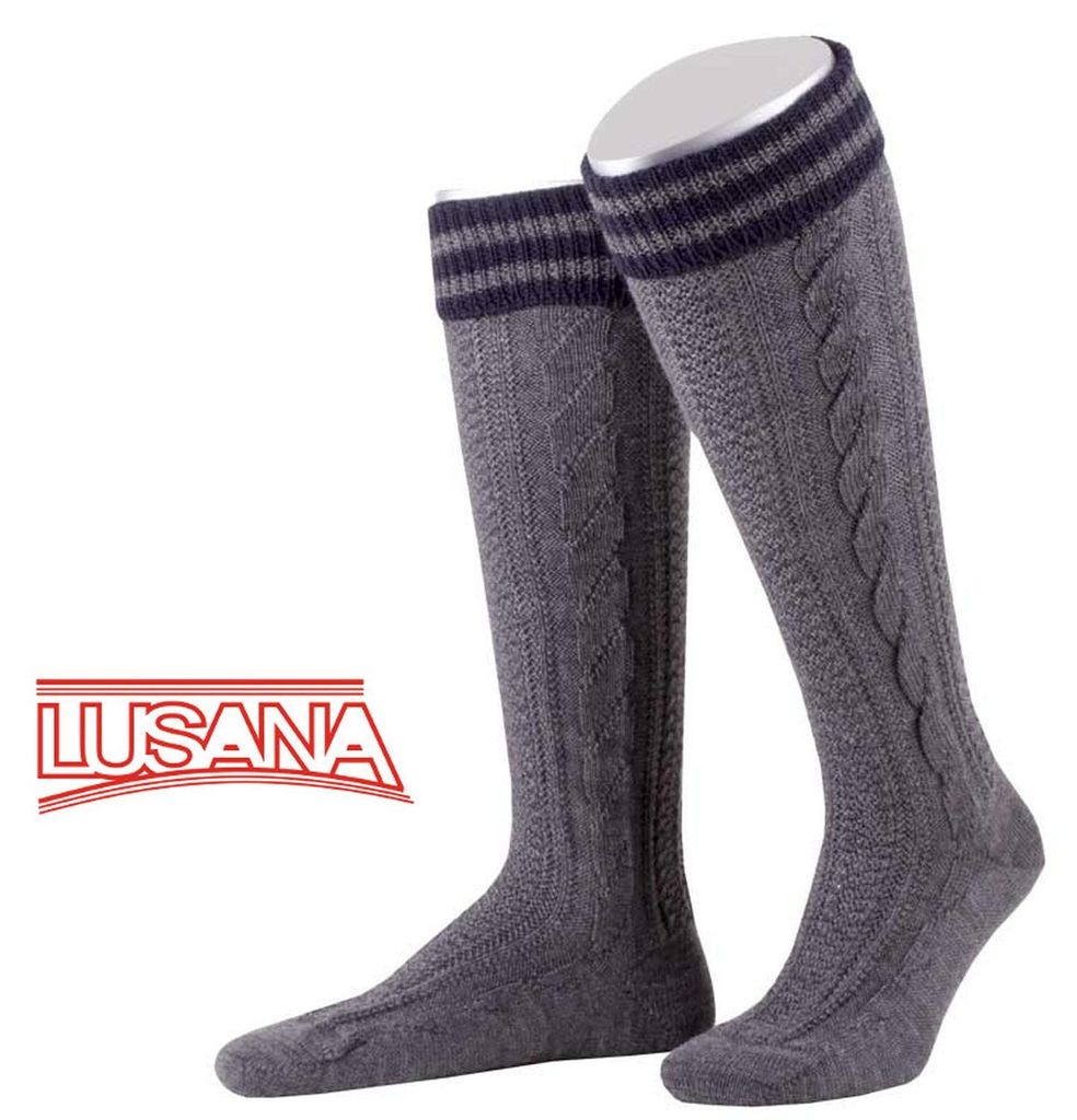 Tradičné pančuchy Lusana, ručne viazané Obrázok produktu 