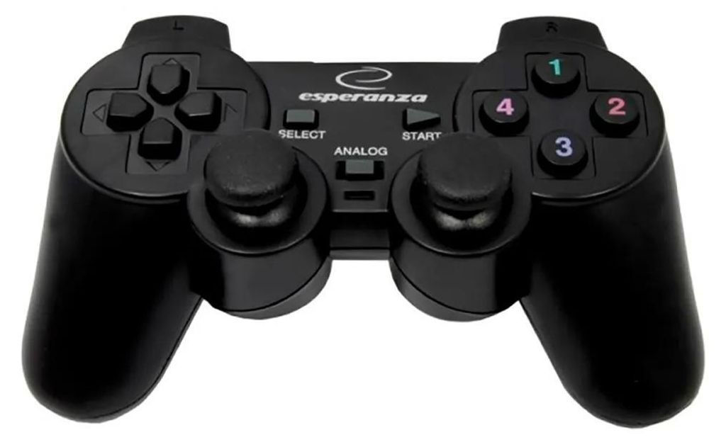 Esperanza EG102 Gaming-Controller, Schwarz, USB 2.0 Produktbild 