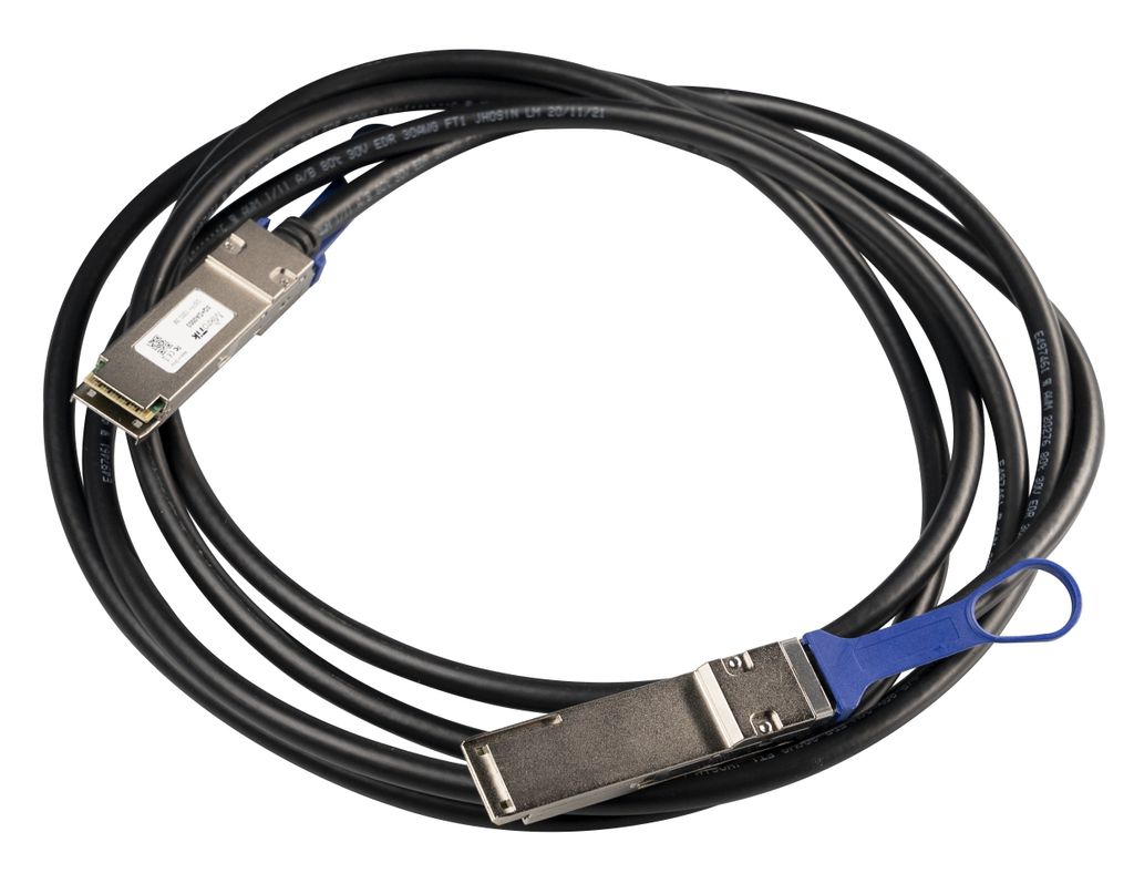 MikroTik - 100GBase Direktanschlusskabel - QSFP28 (M) zu SFP28 (M) - 3,0m - für Cloud Core Router CCR2216-1G-12XS-2XQ (XQ+DA0003)