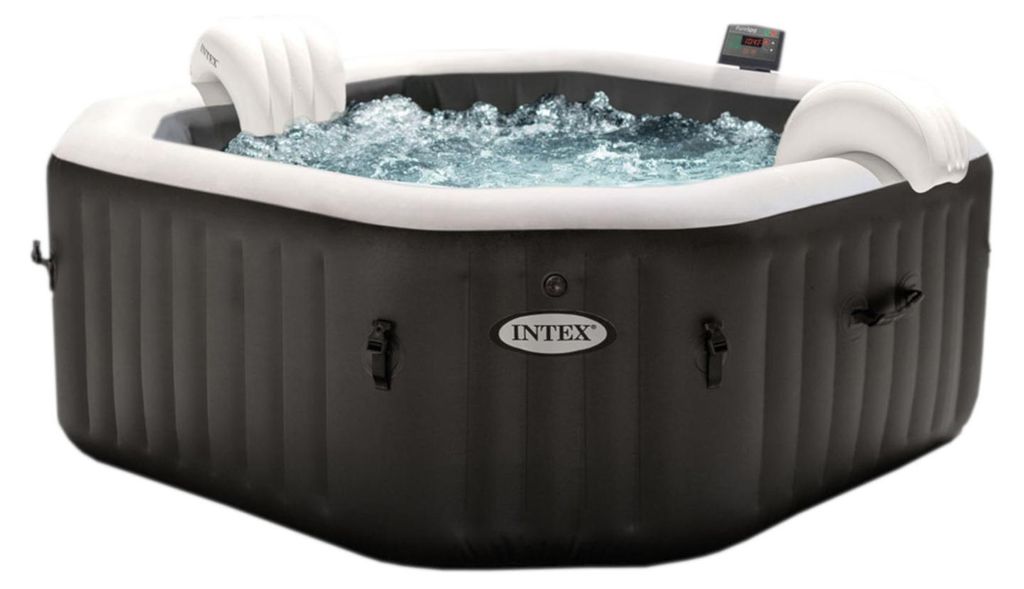 INTEX vasca da bagno con getto e bolle d'aria ottagonale Immagine del prodotto 