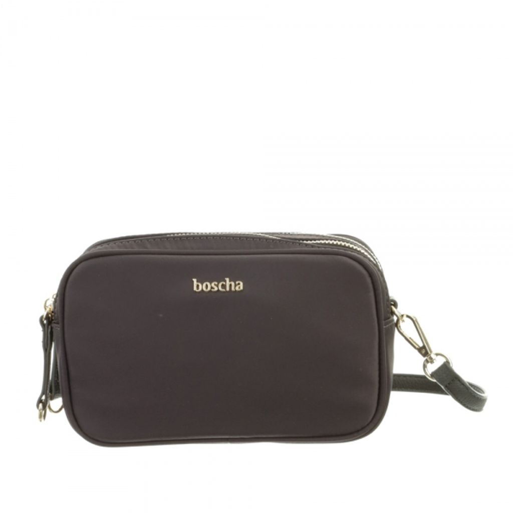 boscha Umhängetasche Abendtasche Camera Bag Anthracite grau