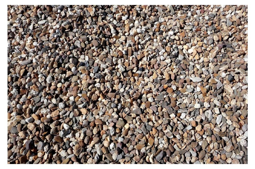 Rheinkies 2-8 mm – Bunter Zierkies für Garten und Teich, natürlich gerundet, frostsicher und chemiefrei, 12,5 kg