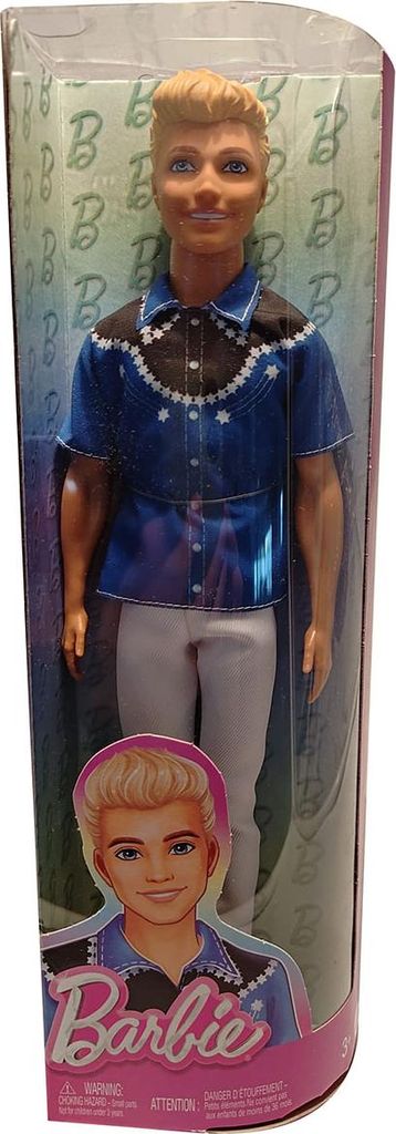 Barbie Fashionistas Ken Modepuppe 80er-Outfit, Produktbild 