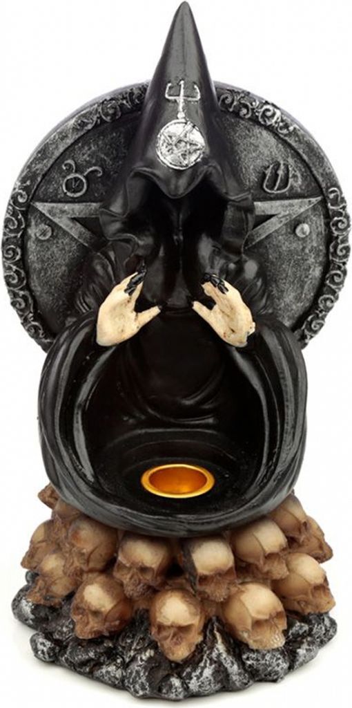 Black Magic Backflow Räucherkegelhalter 19,5 cm