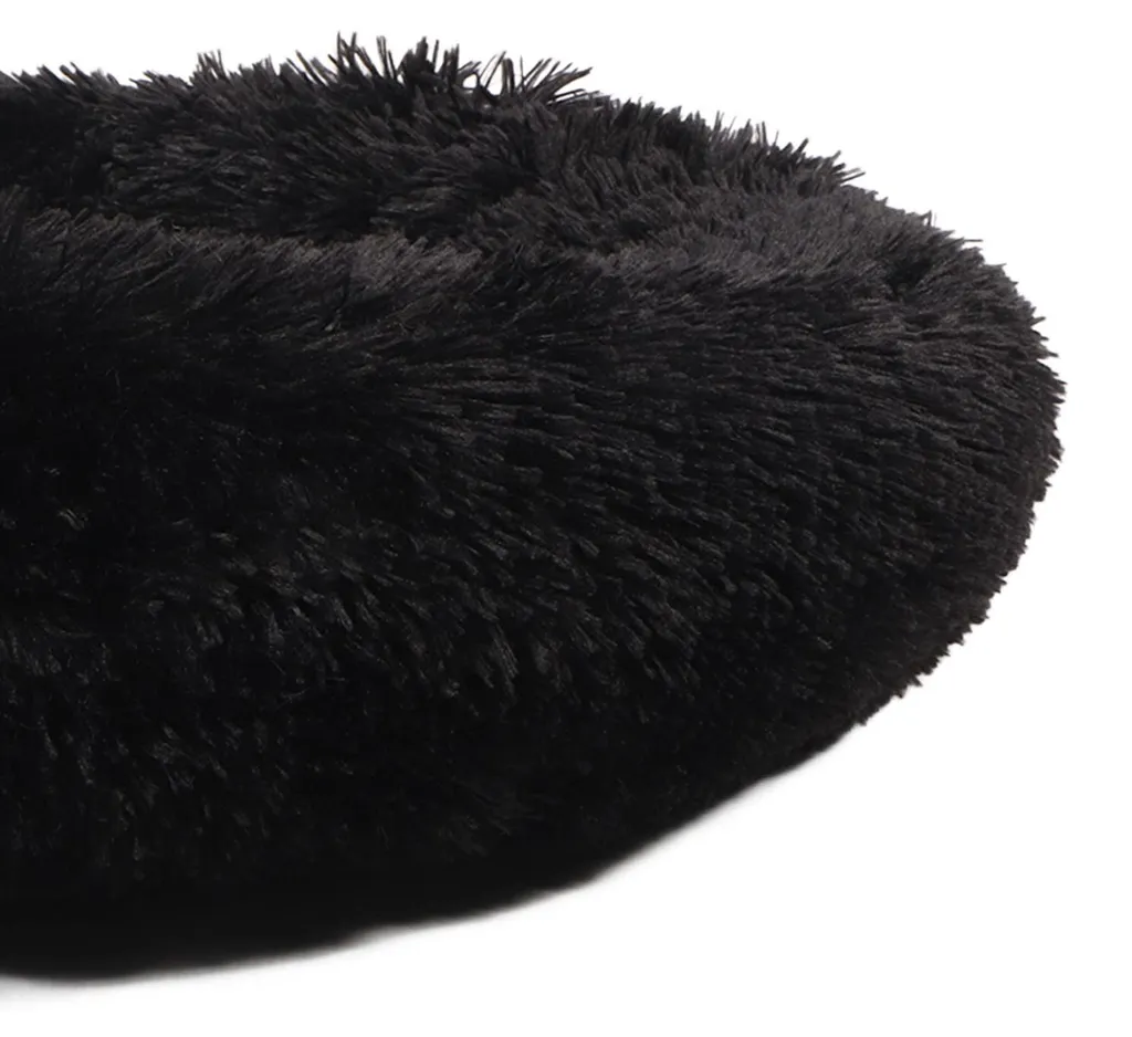 Coussin pour Animaux de Compagnie Rond et Chaud Lavable en Machine - 3