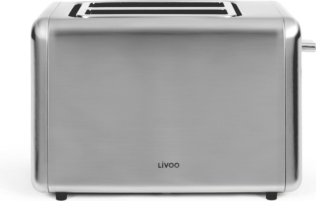 Tostapane a 2 fette, 850w, grigio metallizzato Livoo DOD205 Immagine del prodotto 