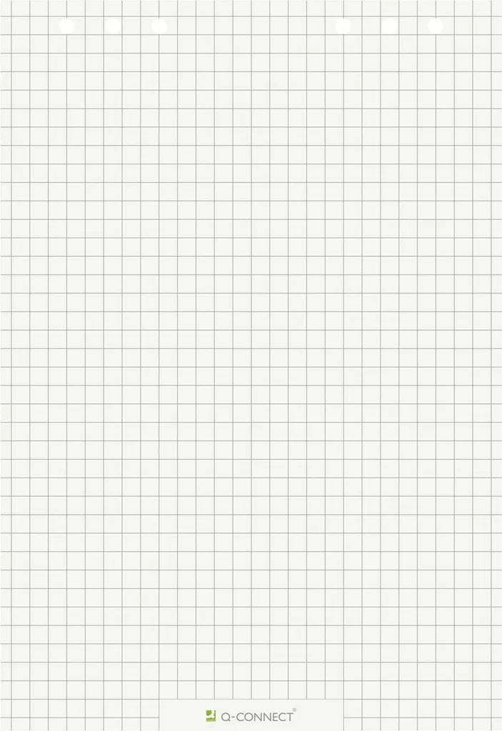 Papier Paperboard Anti-Transpercement - Bloc Quadrillé 68x99cm 80g