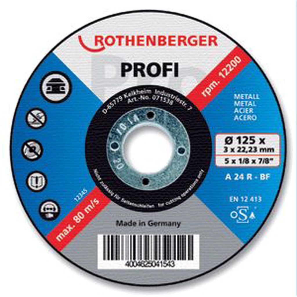 Rothenberger Trennscheibe Metall 115x1,0mm, 1 Stk.