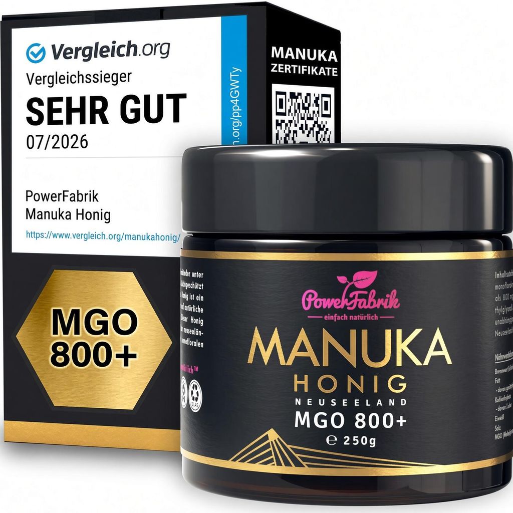 Manuka Honig | MGO 800+ | 250g | HALAL | Das ORIGINAL aus Produktbild  KI-generiertes Bild