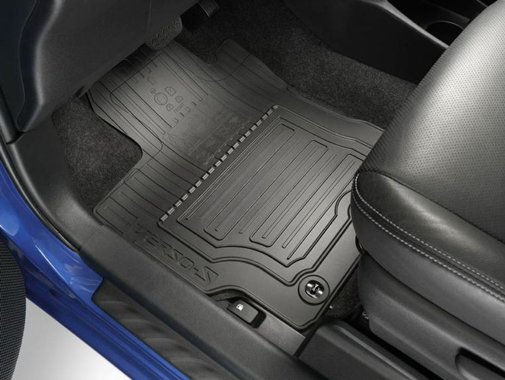 TOYOTA Verso S Original Gummifußmatten Satz PZ49L-D0353-RJ OE
