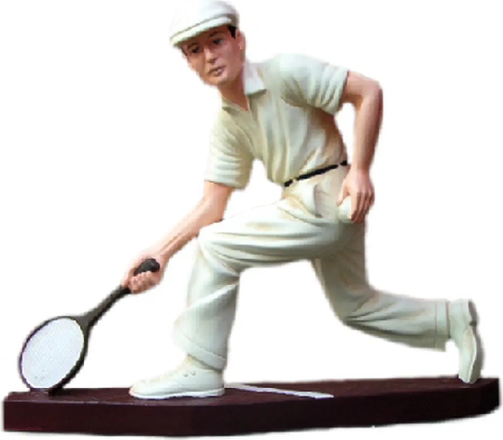 Statue Tennis Design 7680 - Décoration Originale pour Fans de Tennis Chic