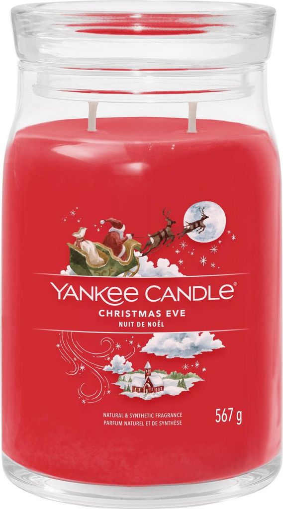 Yankee Candle Weihnachtsabend Signatur Kerze 567 g