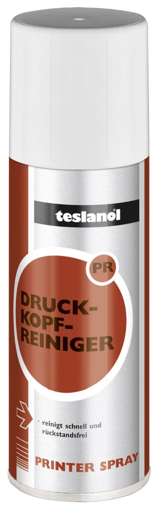 Druckkopfreinigerspray reinigt die Düsen handelsüblicher Produktbild 