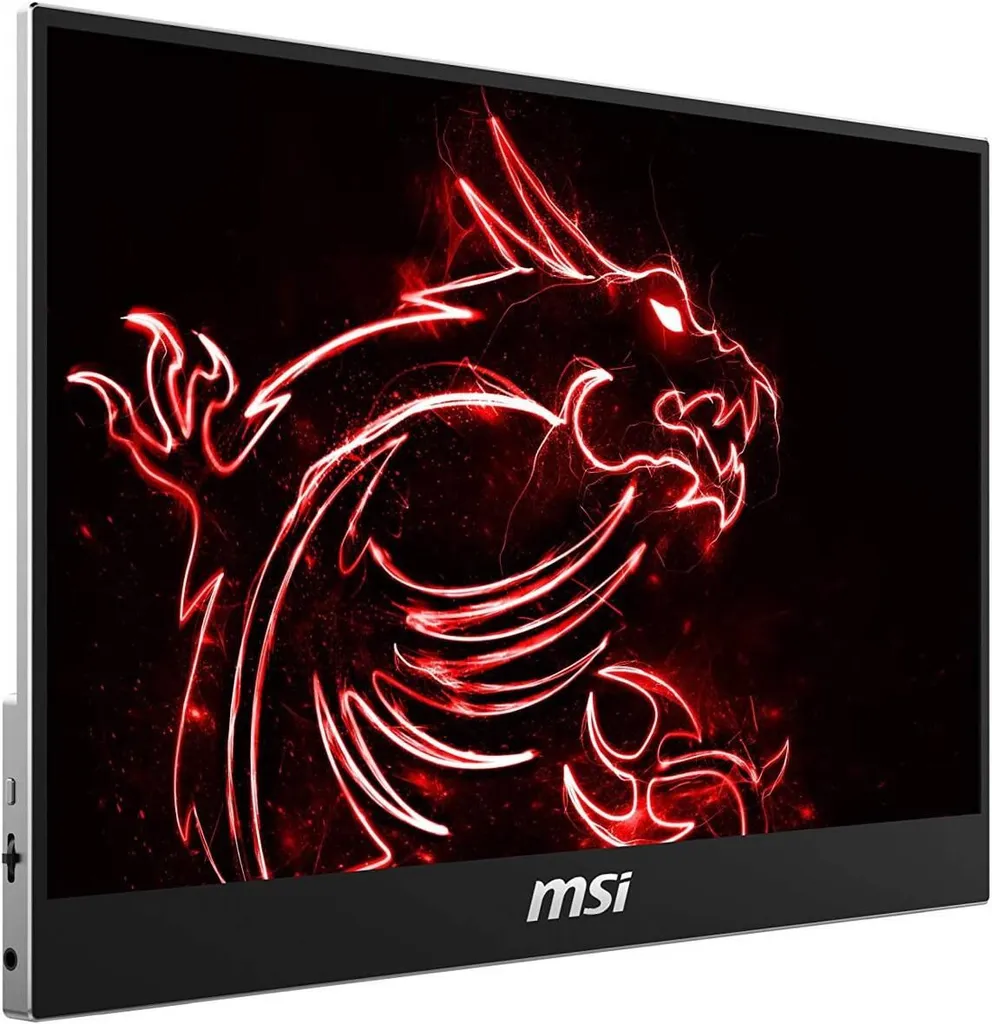 MSI Optix MAG161V Écran Portable 15.6" Full HD Ultra-Fin Noir MSI