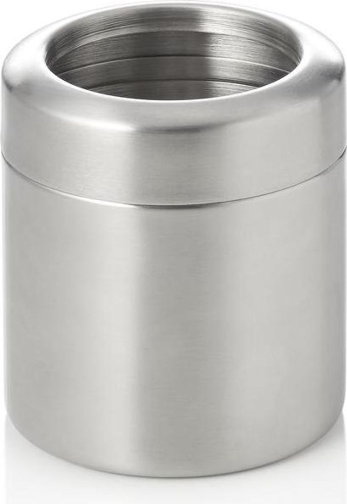 6x Tischrestebehälter, 700 ml, Ø 10 cm, Chromnickelstahl 18/10, Edelstahl gebürstet