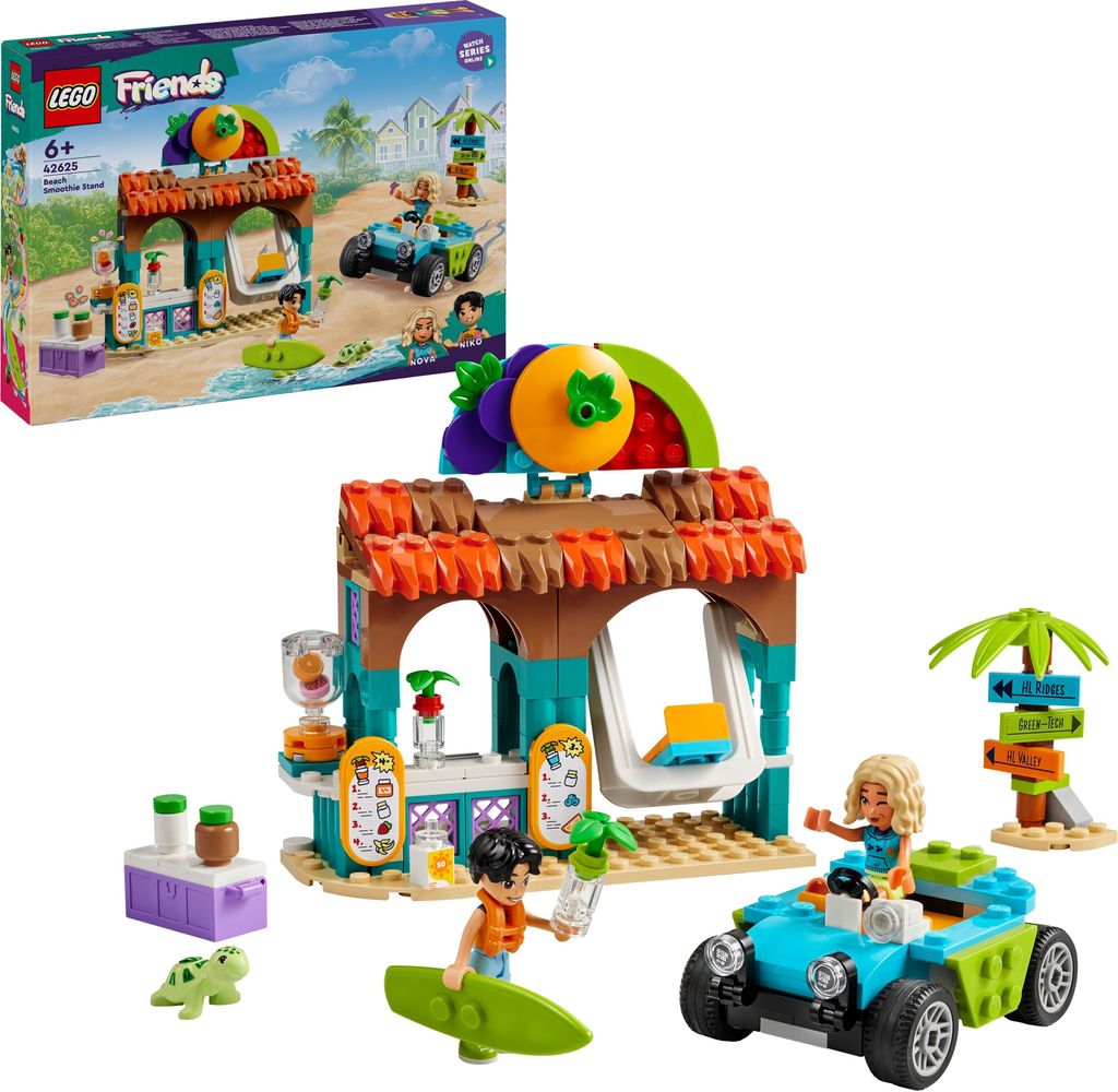 LEGO® Friends 42625 Stojan na smoothie na pláži Obrázok produktu 