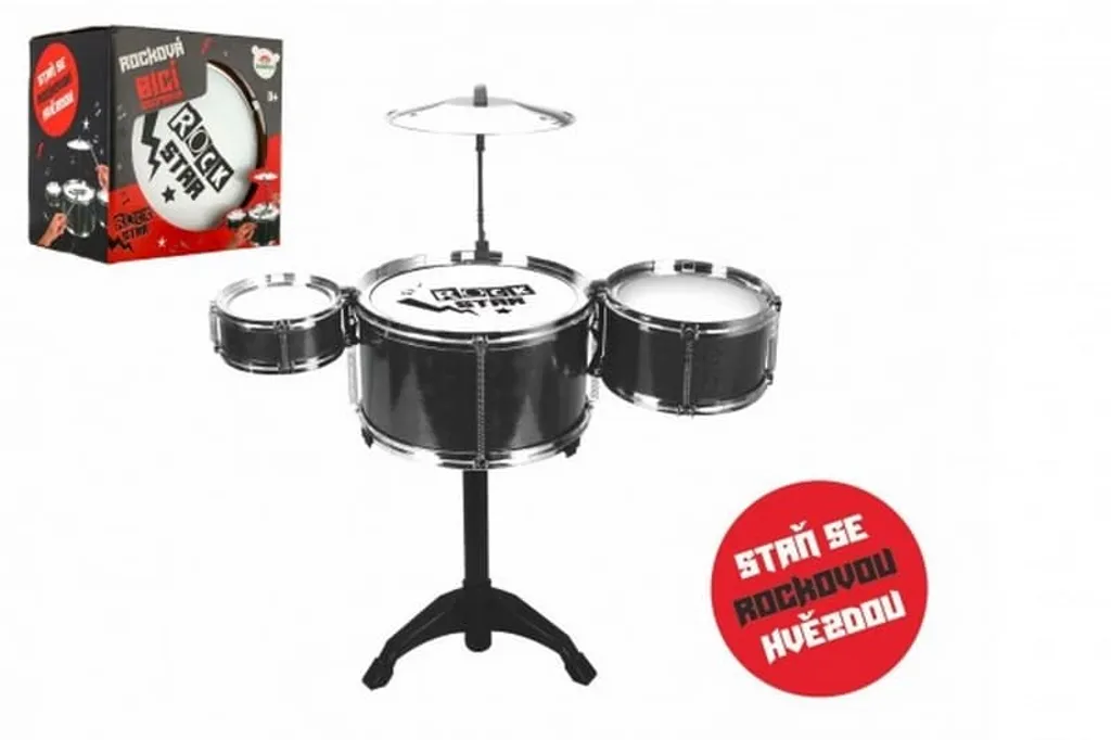 Batterie Rock Star Enfant : Jouet Éducatif avec Accessoires Inclus