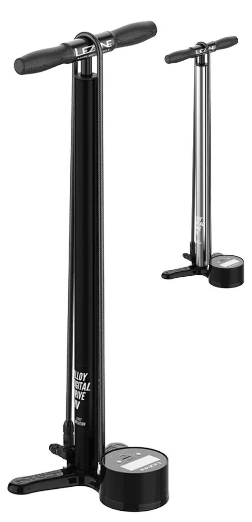 Pompe Lezyne Alloy HV Digital Drive en aluminium argenté 100 PSI
