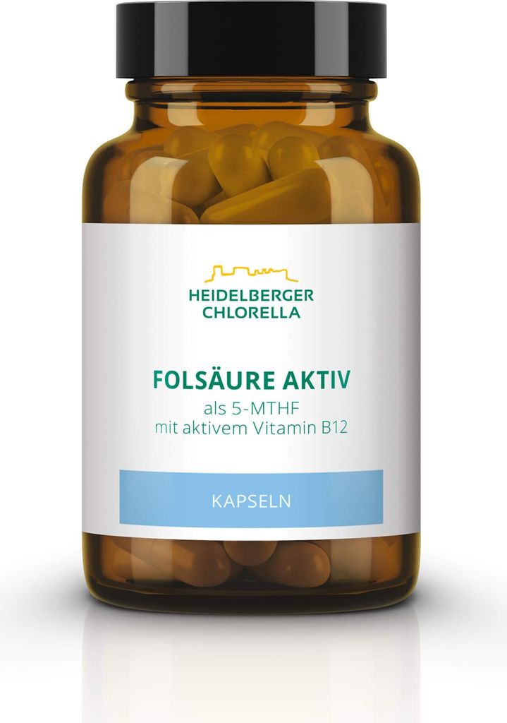 Folsäure aktiv plus Vitamin B12 aktiv, 60 St KAP Produktbild 