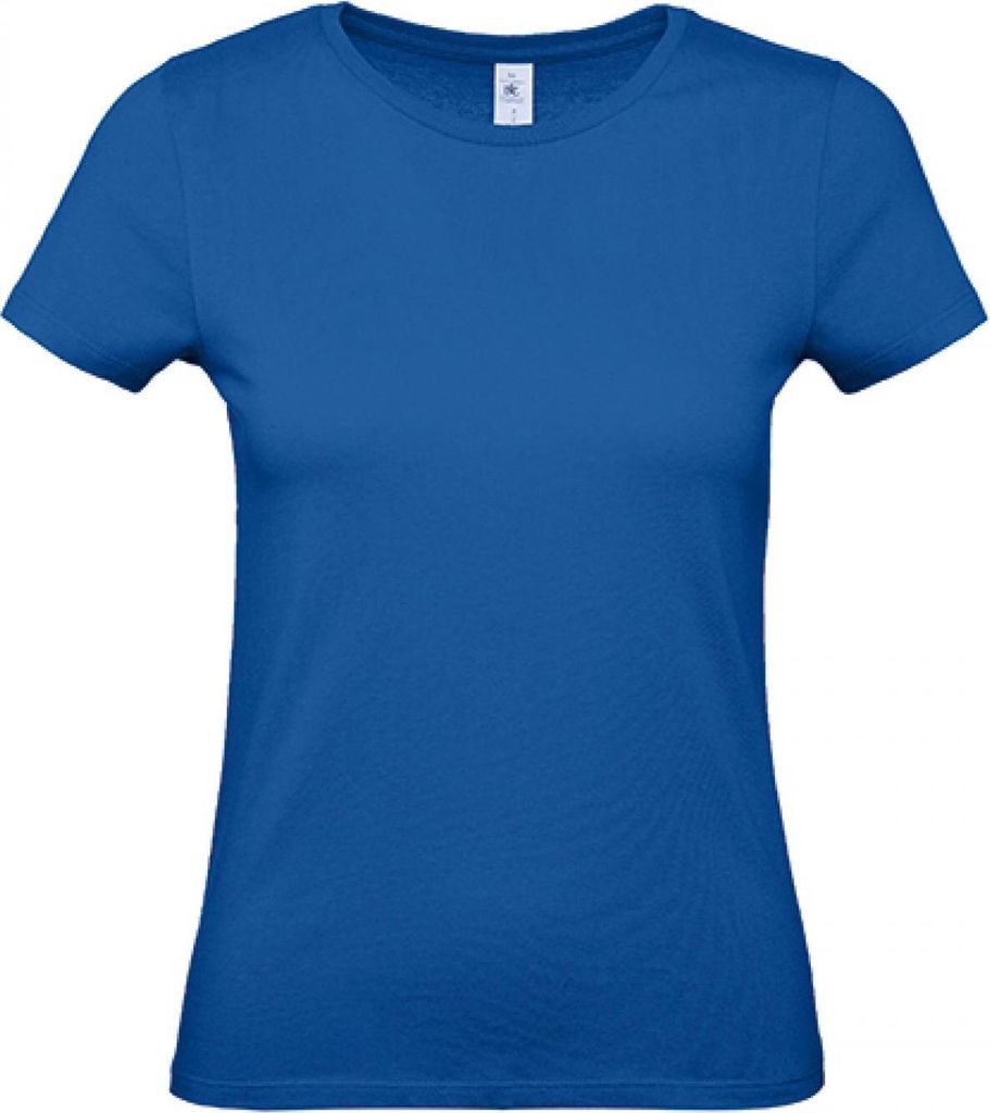 B&C TW02T | Damen T-Shirt / 100 - Farbe: Royal Blue - Größe: M