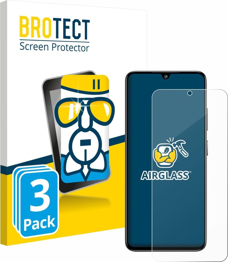 3x BROTECT Schutzglas für iiiF150 Action A5 Pro Schutzfolie Panzer Folie Glas Display Schutz klar