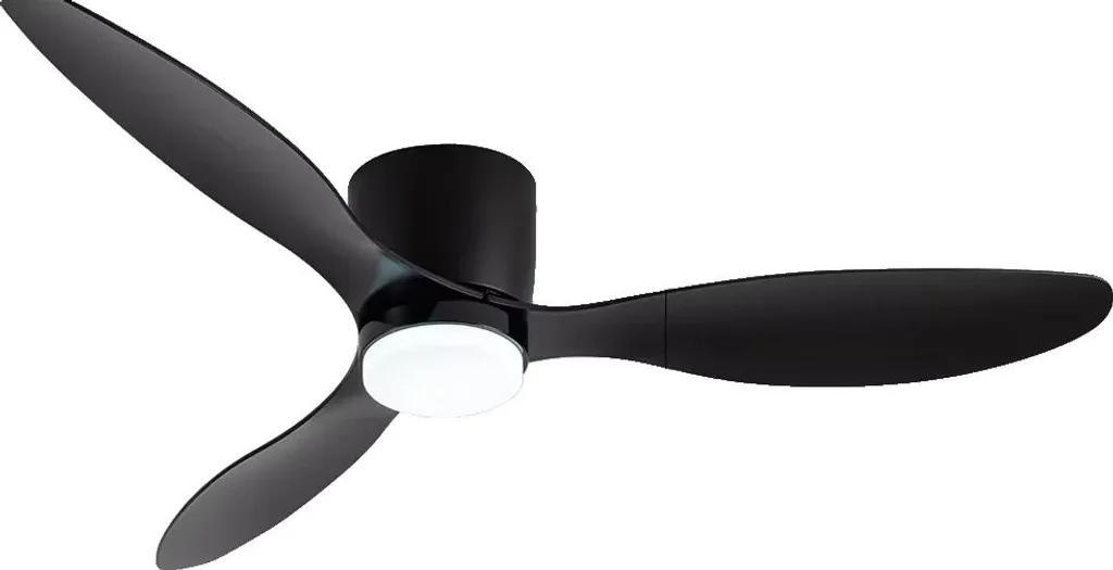 Ventilatore da soffitto nero chic 42 pollici LED telecomando