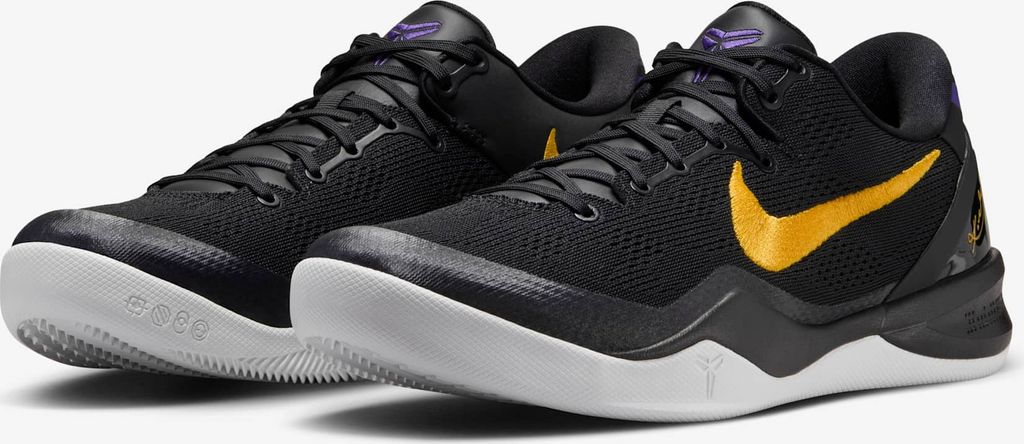 Kobe 8 Protro "Lakers Black University Gold" HF9550-001, Größe: 41