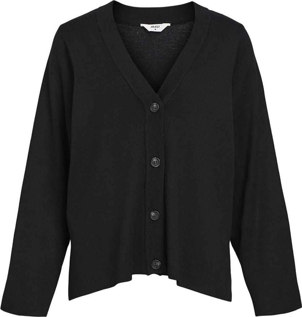 Object Ester Strickjacke Schwarz S Frau Schwarz S