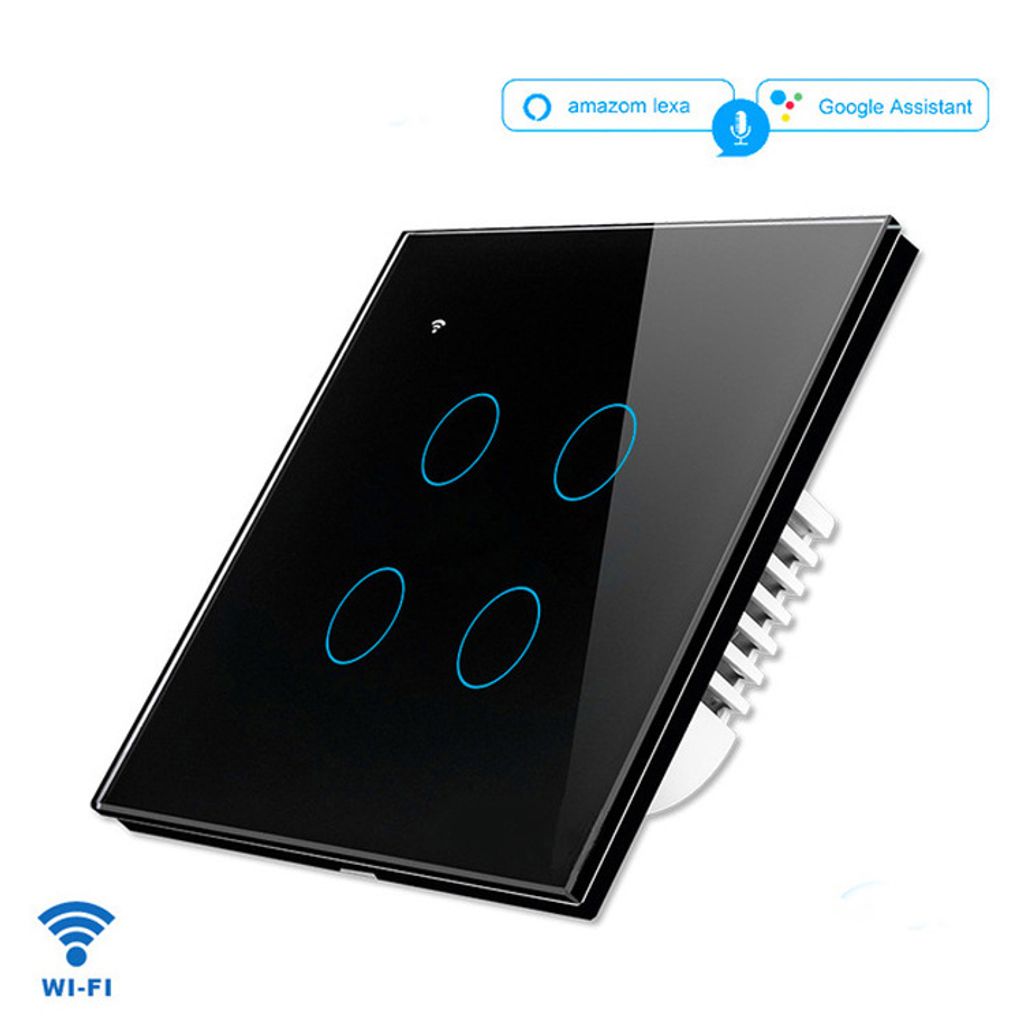ANTCOOL WiFi Smart Light Touch Switch, EU UK Wireless Tuya Produktbild 