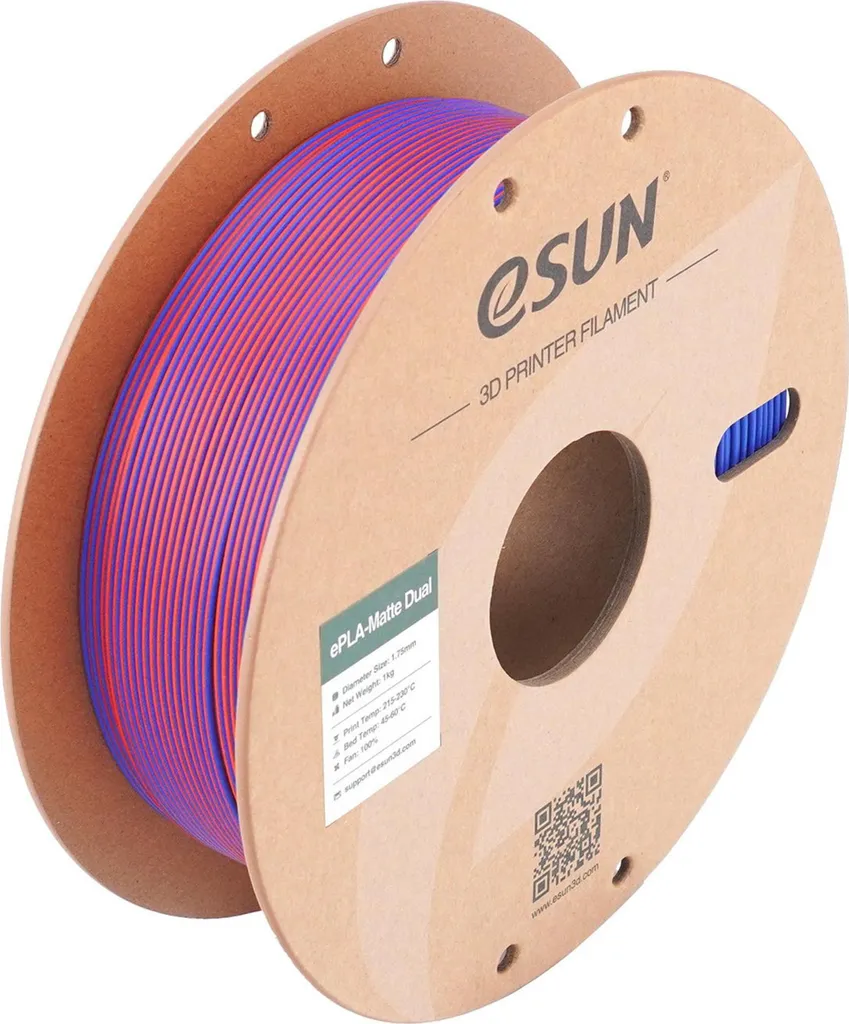 Création Objets Design avec Filament 3D ePLA Mat Rouge Bleu 1kg eSUN - 2