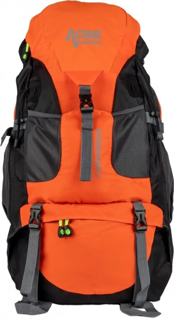 Sac à dos de randonnée 50L Acra Adventure orange pour vos grands treks