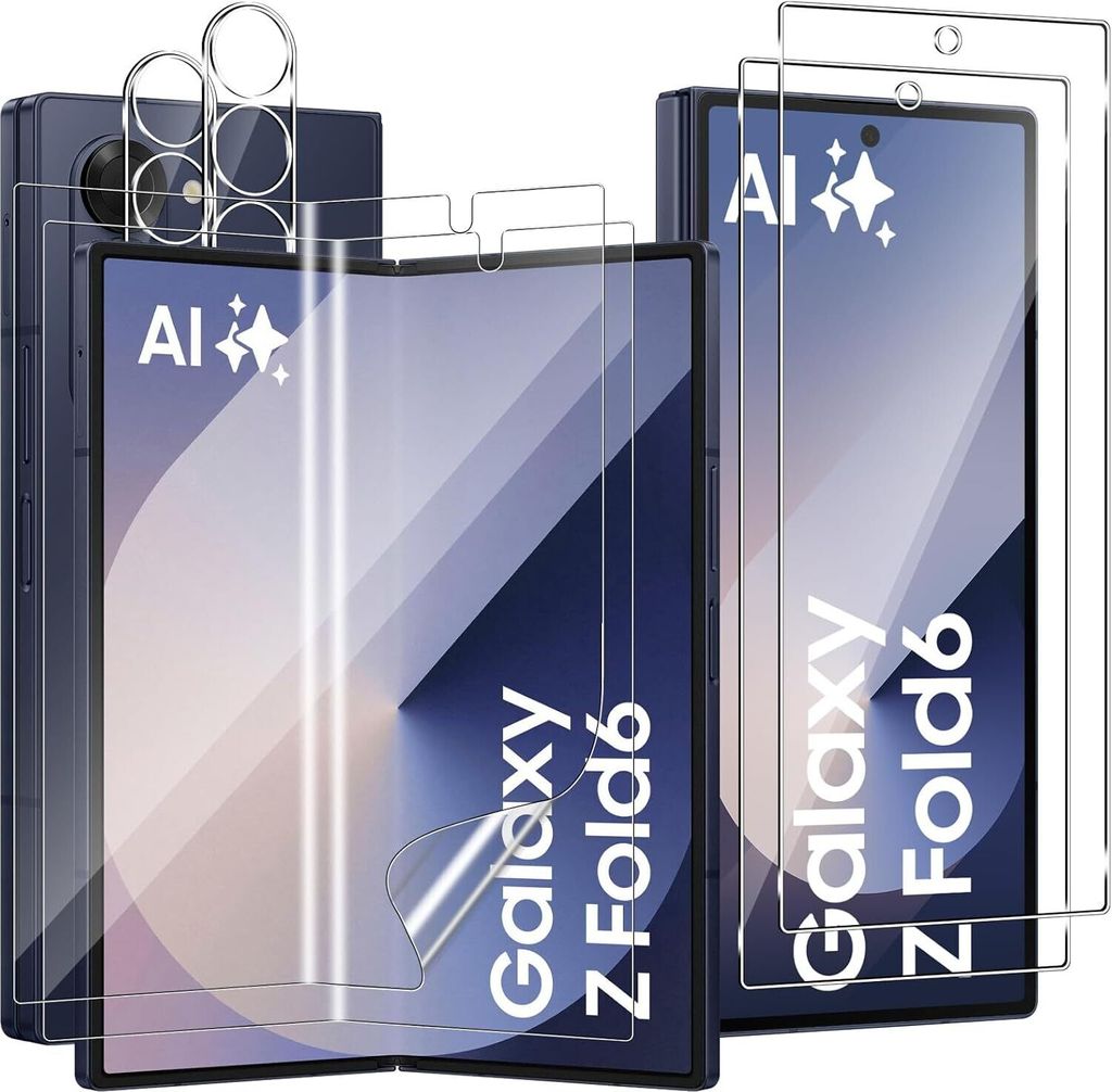 szkło ochronne 6w1 (wyświetlacz + aparat) do Samsung Galaxy Zdjęcie produktu 
