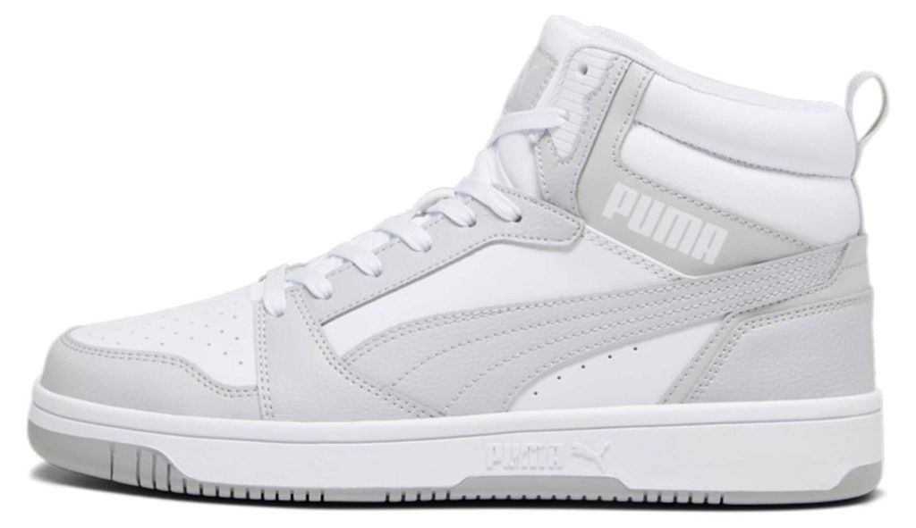 Puma Rebound v6 sneaker in extra grote maten, wit, Productafbeelding 