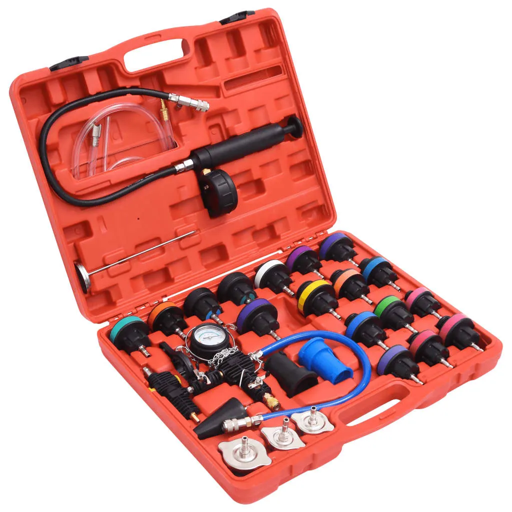 Testeur de pression vidaXL 28 pièces avec manomètre de haute précision - 6