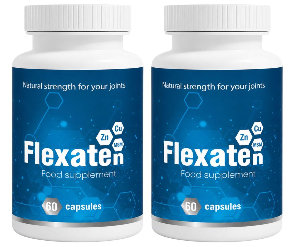 Flexaten Nahrungsergänzungsmittel – 2x60 Kapseln – mit Produktbild 