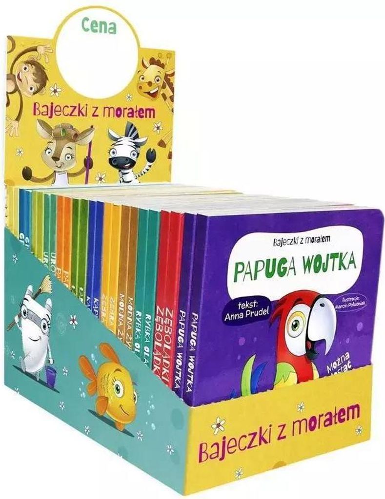 Bajeczki z morałem - display 24 szt