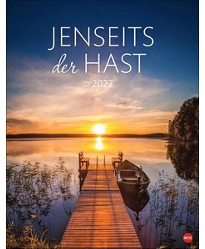 Jenseits der Hast Posterkalender 2027 Produktbild 