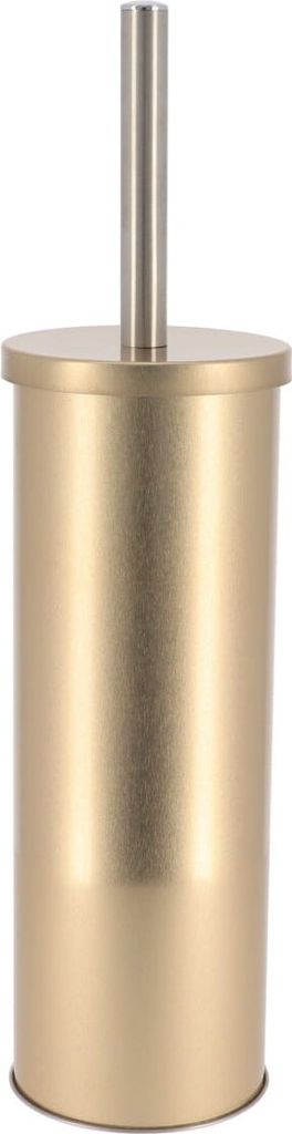 Szczotka toaletowa Tendance złota metalowa 9,8x9,8x38 cm Zdjęcie produktu 