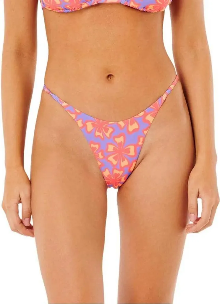 Bas de Maillot de Bain Échancré Rip Curl Neon Isles Lila pour Femme M