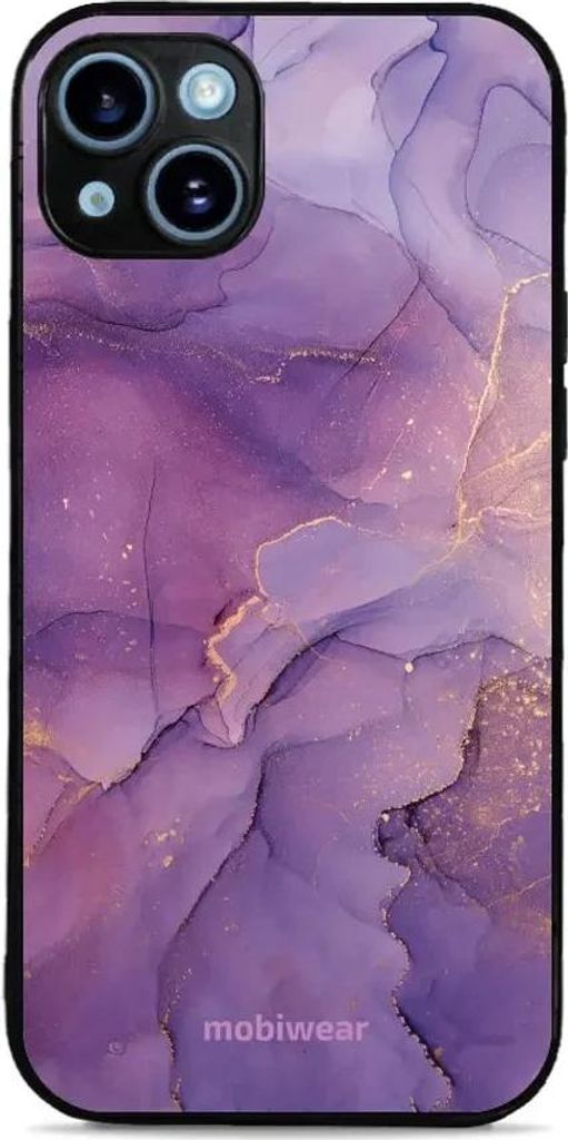 Handyhülle für iPhone 14 Plus, Mobiwear Glossy Case, Violett