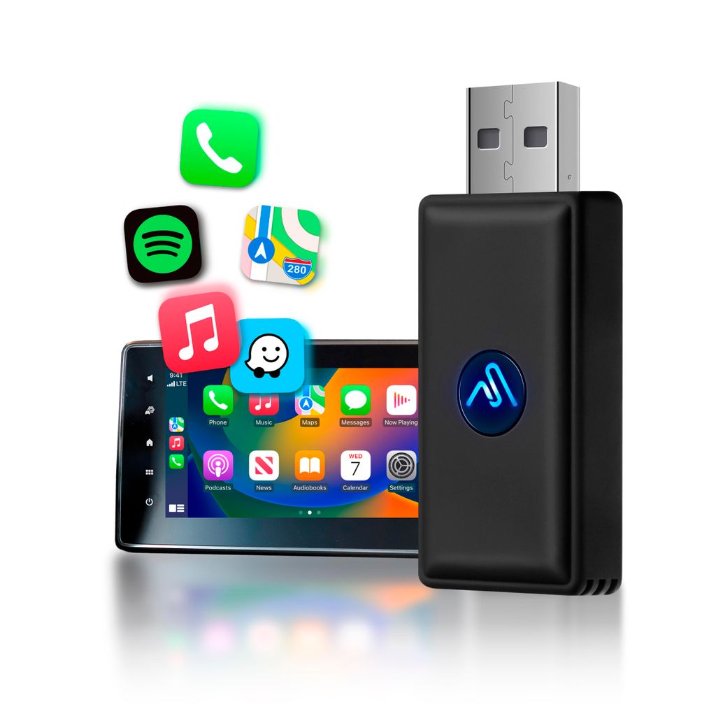 Bezdrôtový adaptér AutoSky CarPlay - Micro Edition, matná Obrázok produktu 