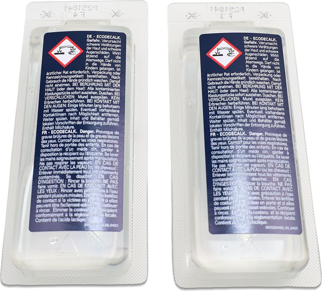 DeLonghi 5513292821 Entkalker EcoDecalkMini DLSC003 2x100ml Produktbild 