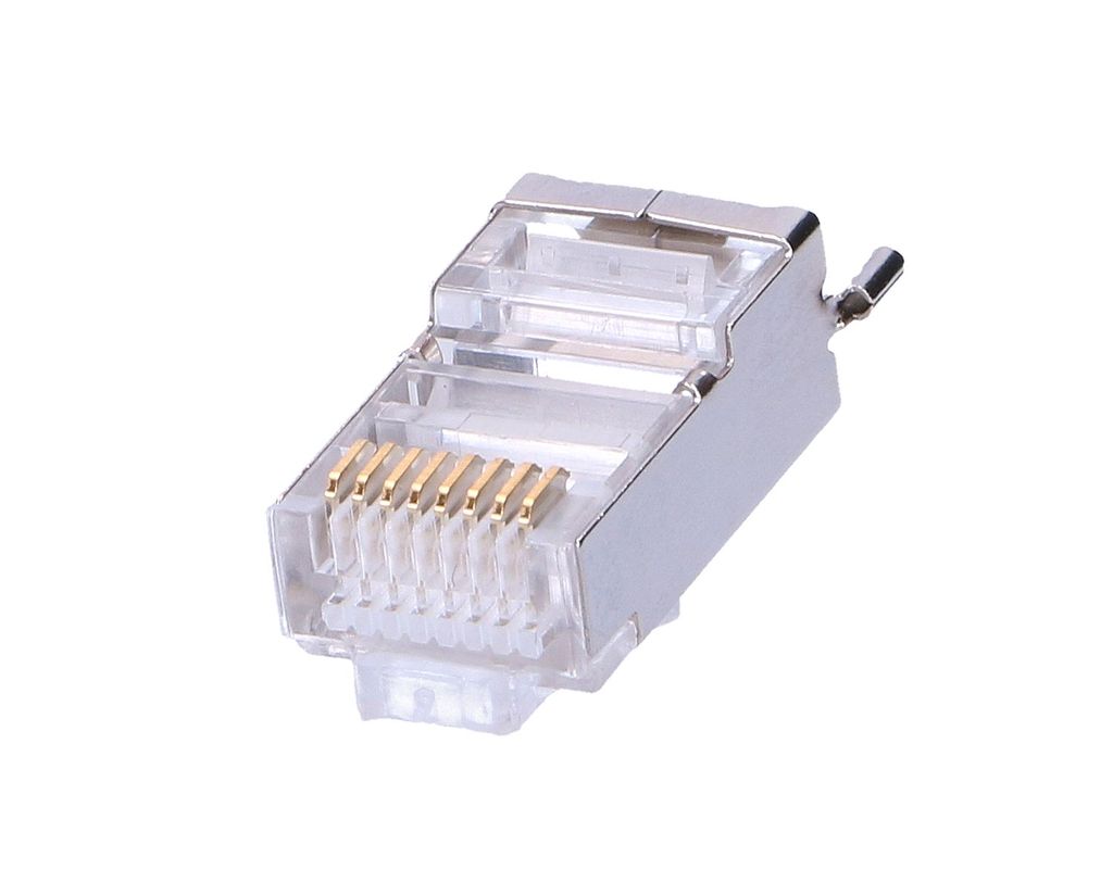 Ubiquiti TC-CON-100, RJ-45, Strieborná, Cat5e, 100 kusov Obrázok produktu 