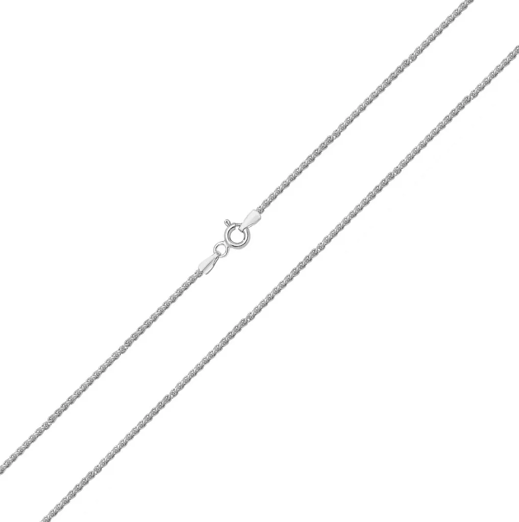 Chaine Épi de Blé Femme en Argent Fin 925 - 61cm x 1.4mm - TRS24363L24